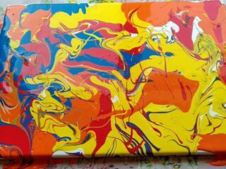 acrylic pouring easy