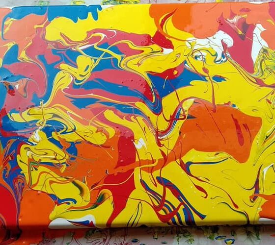 acrylic pouring easy