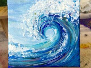 08b2dc433d98f3f0fd8b919fd5ca024e acrylics waves