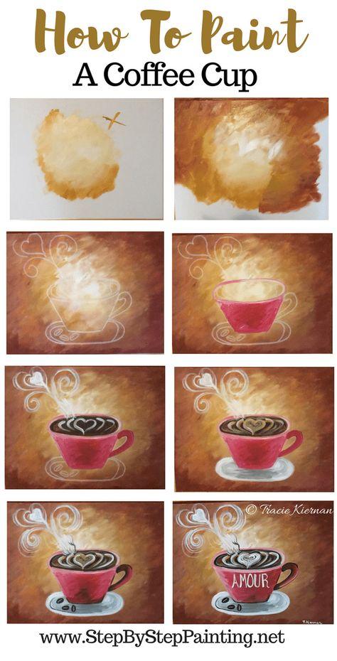 50+ Step By Step Acrylic Painting Tutorials For Beginners - HARUNMUDAK