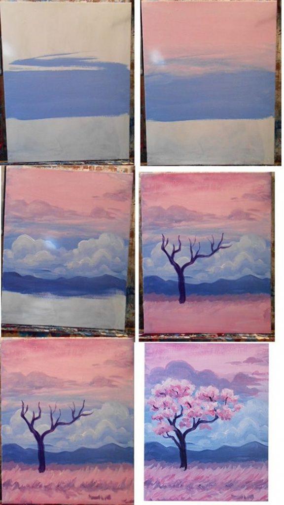 50+ Step By Step Acrylic Painting Tutorials For Beginners HARUNMUDAK