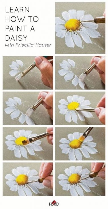 50+ Step By Step Acrylic Painting Tutorials For Beginners | HARUNMUDAK