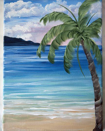 10+ Amazing Acrylic Sea Painting Ideas for Beginners ...