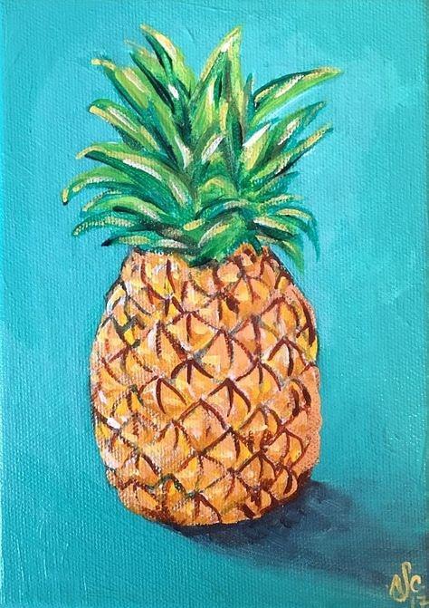 20+ Easy Acrylic Painting Fruit Ideas - HARUNMUDAK