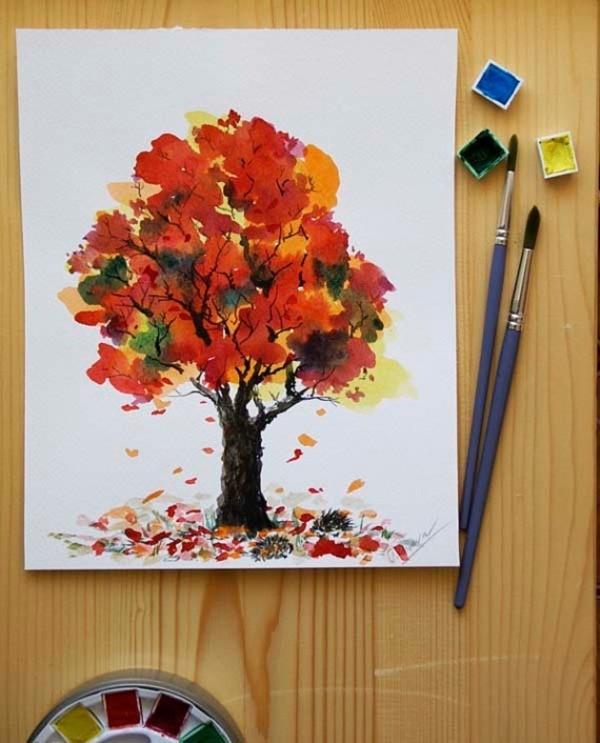 80-easy-watercolor-painting-ideas-for-beginners-harunmudak