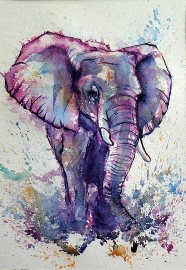 Featured image of post Elephant Painting Ideas Easy : Easy elephant painting tutorial for beginners | daily art challenge # 12 welcome to.
