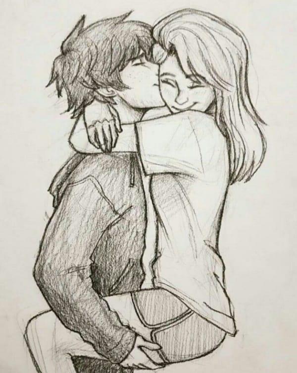 Easy Pencil Drawings Of Love