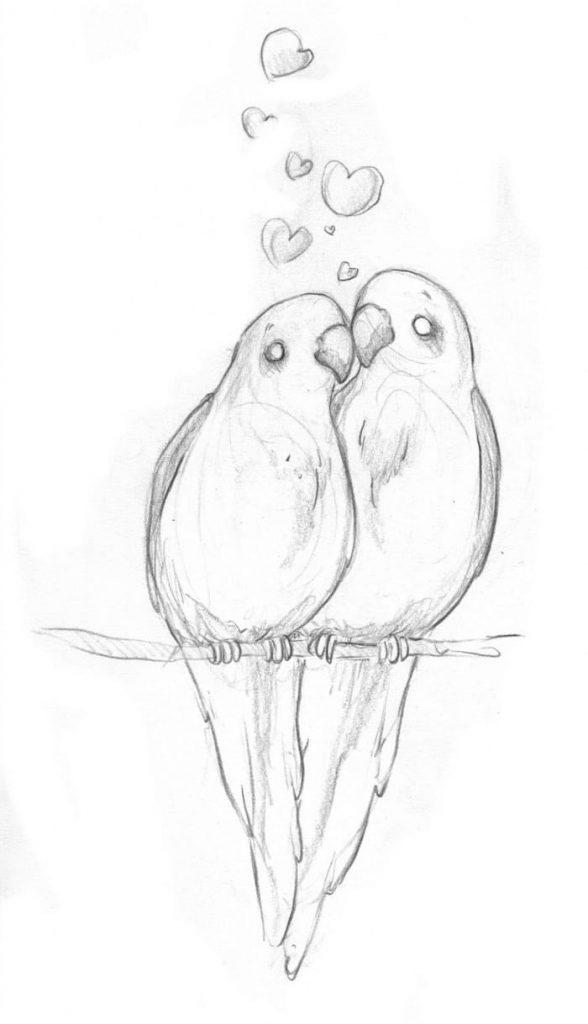 love cute easy sketches - Clip Art Library-saigonsouth.com.vn