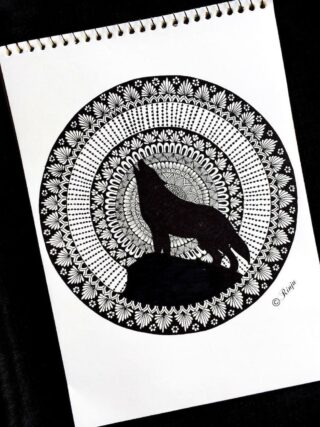 Easy Mandala Drawing Ideas 39