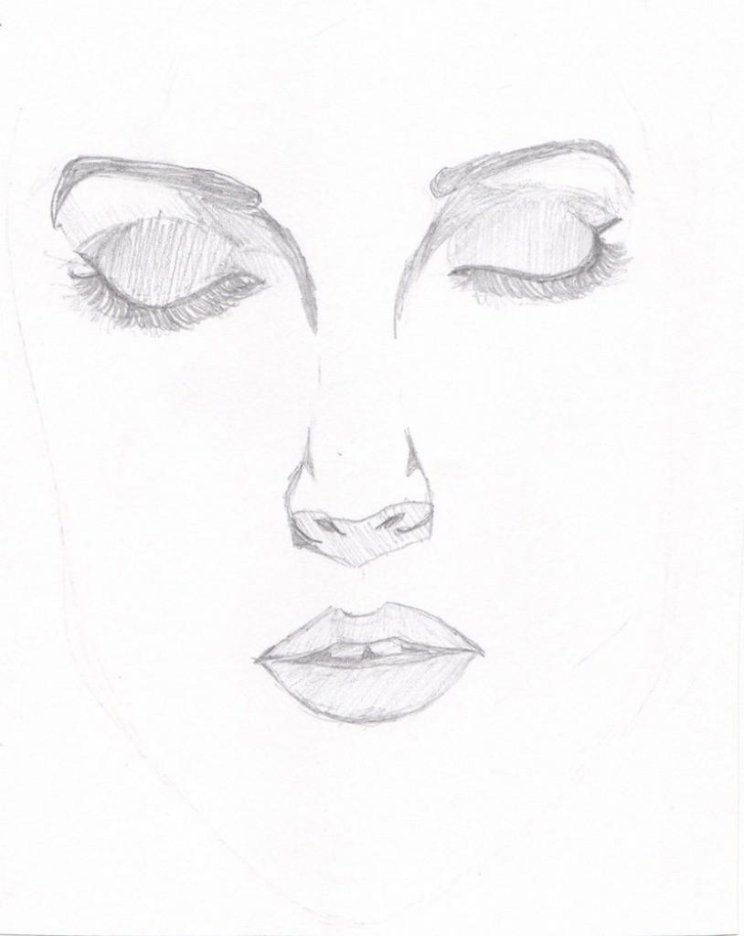 How to draw face for Beginners ,EASY WAY TO DRAW A REALISTIC FACE - video  Dailymotion