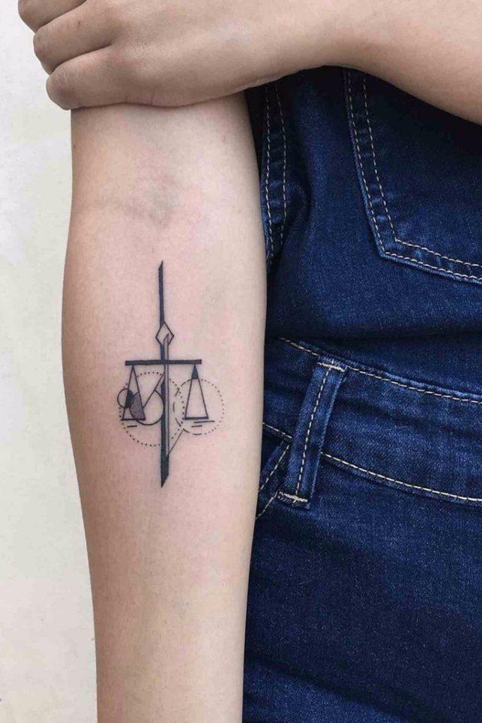 20+ Small Libra Tattoo Ideas - Tattoo Drawings - HARUNMUDAK