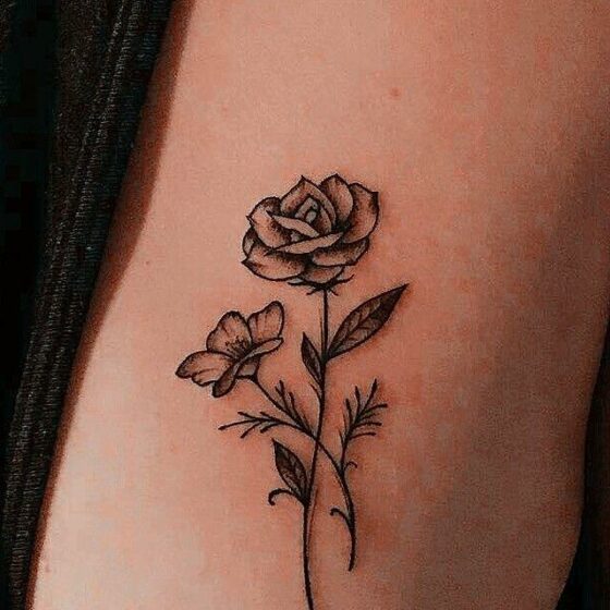 rose tattoo ideas 1