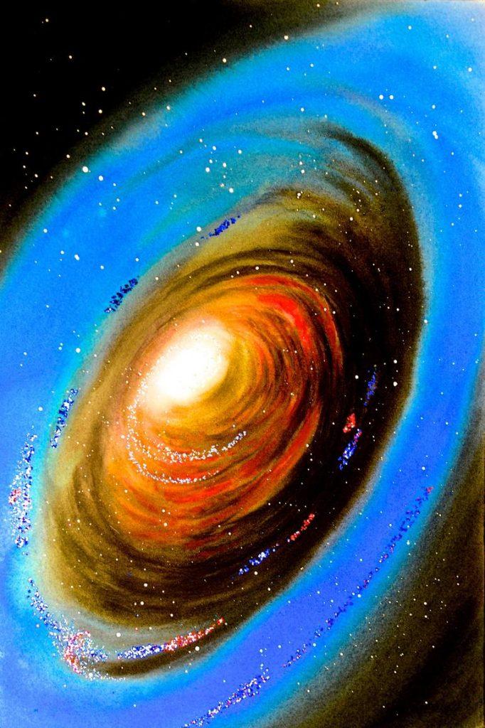 20+ Galaxy Painting Ideas & Tutorials | HARUNMUDAK