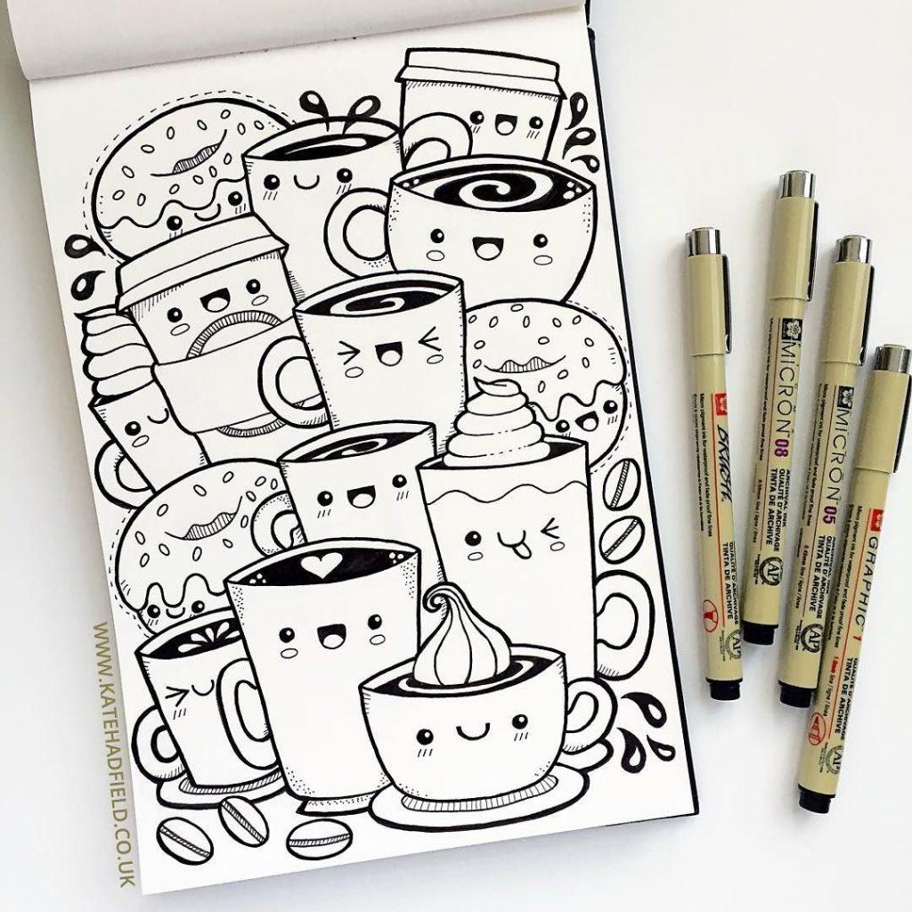 10+ Easy Doodle Drawing Ideas & Drawings | HARUNMUDAK