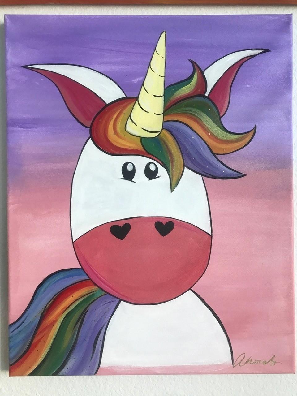 15+ Easy Unicorn Painting Ideas HARUNMUDAK