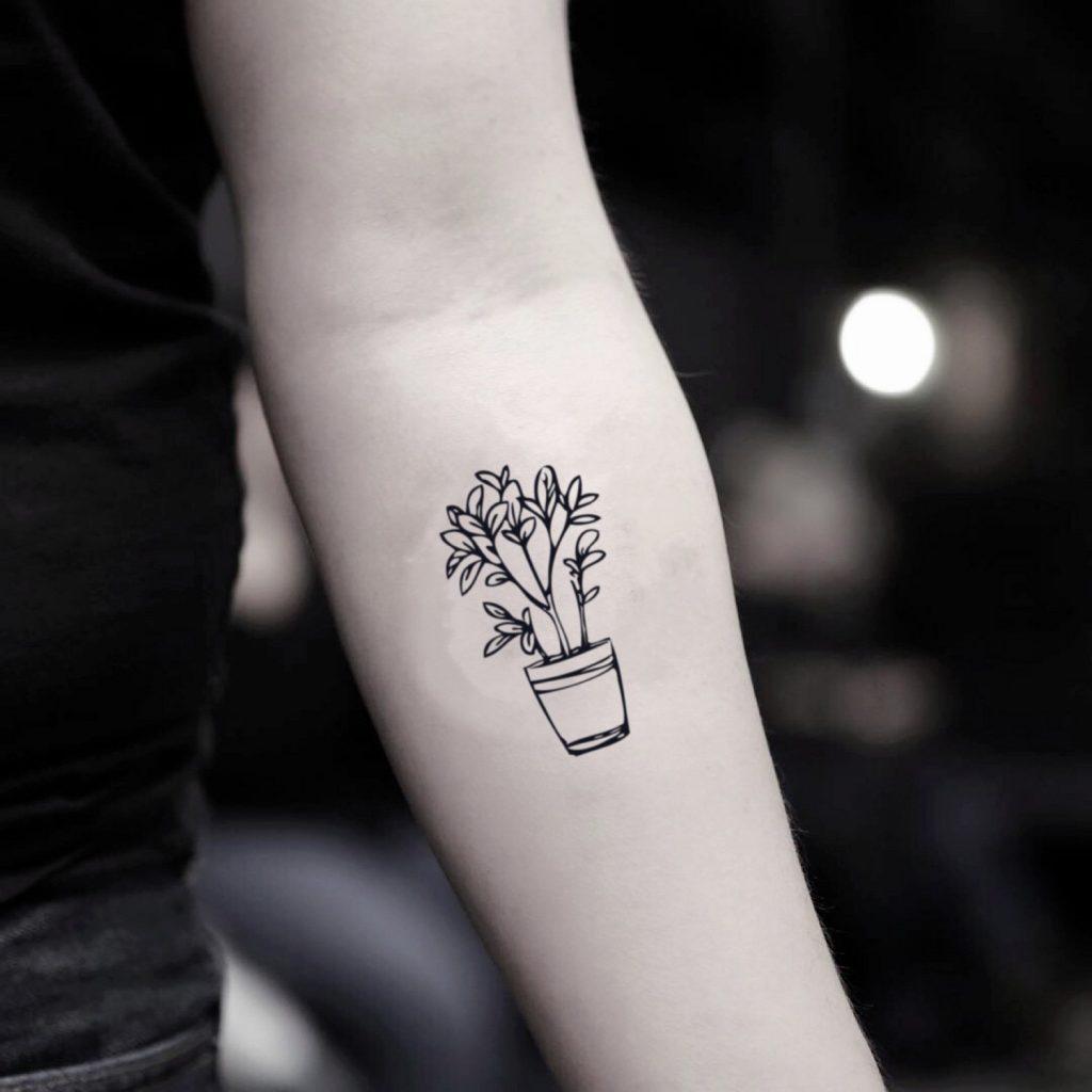 10 Simple Plant Tattoo Ideas  HARUNMUDAK
