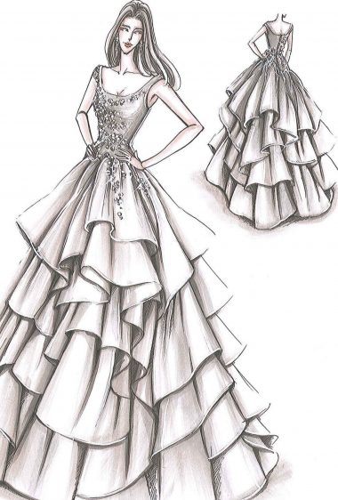 10+ Fashion Drawings for Inspiration - HARUNMUDAK