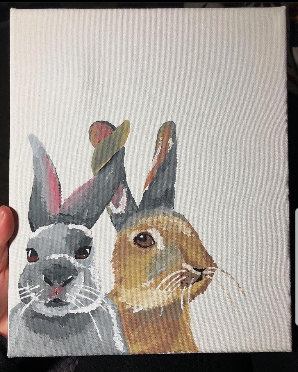 20+ Easy Animal Acrylic Paintings for Beginners HARUNMUDAK