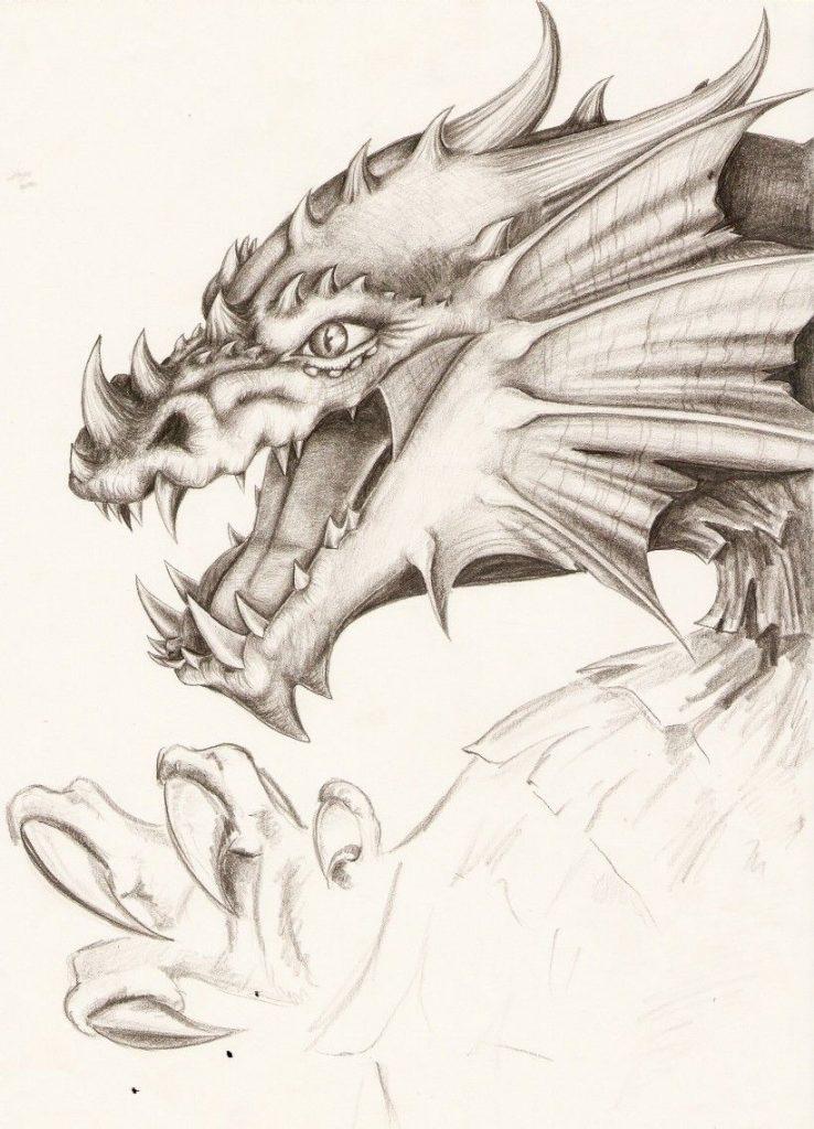 download dragon drawing