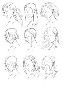 20+ How to Draw a Face - Step By Step - 2020 HARUNMUDAK