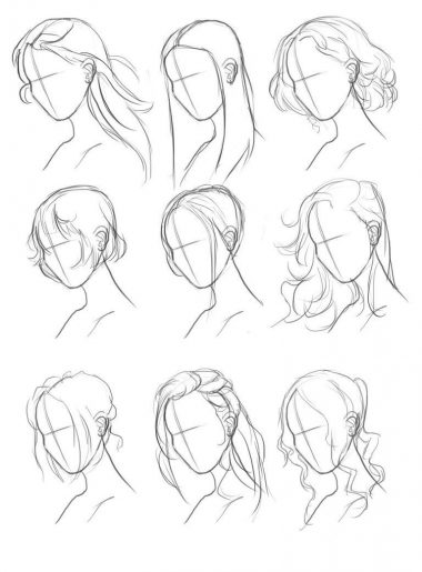 20+ How to Draw a Face - Step By Step - 2020 HARUNMUDAK