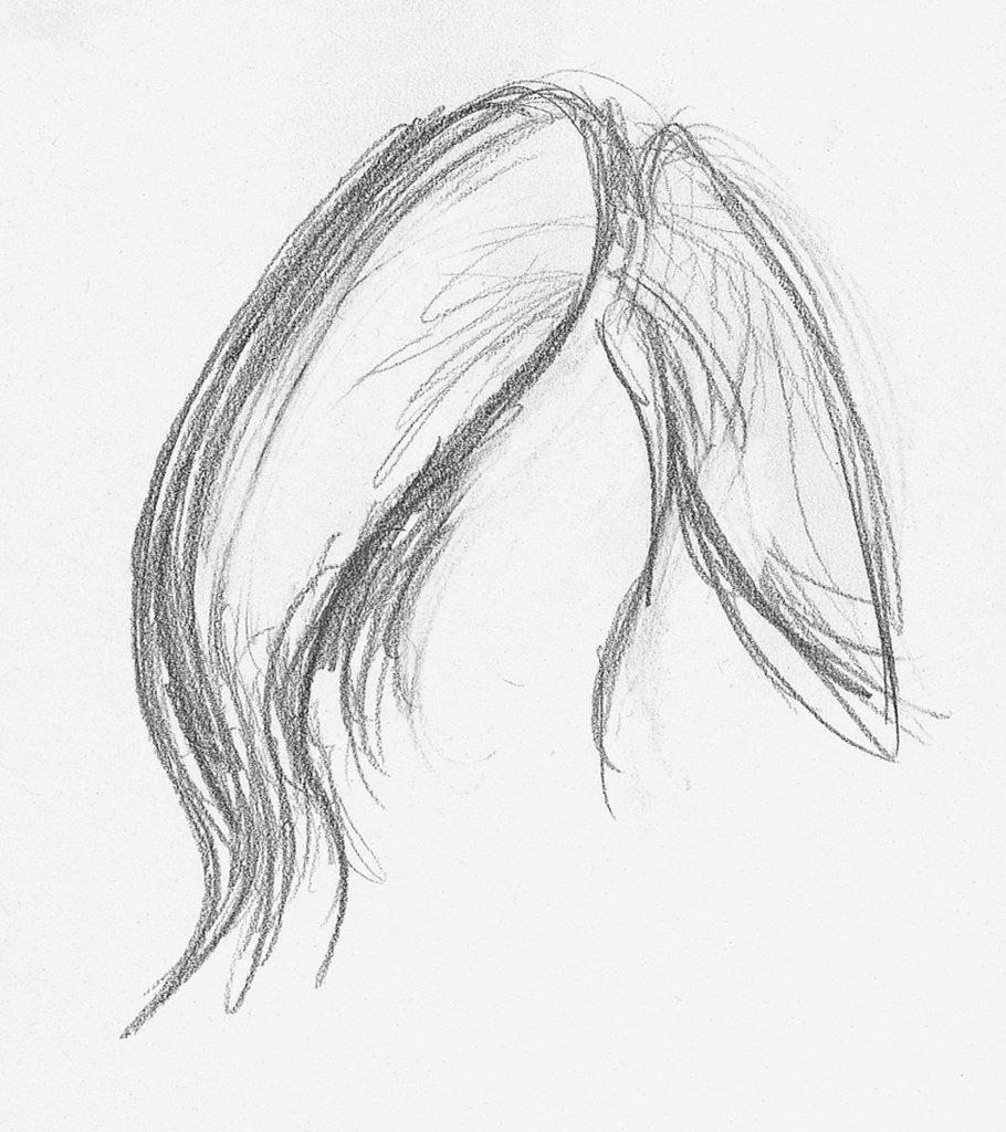 How to Draw a Hair? Step by Step for Beginners - HARUNMUDAK