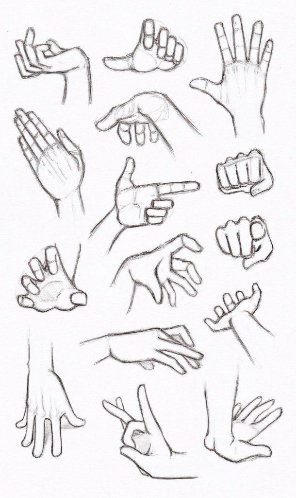 How To Draw Hand? - Easy Hand Drawing Tutorials - HARUNMUDAK