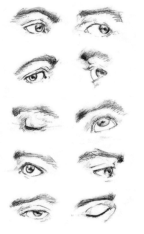 20+ Easy Eye Drawing Tutorials for Beginners Step by