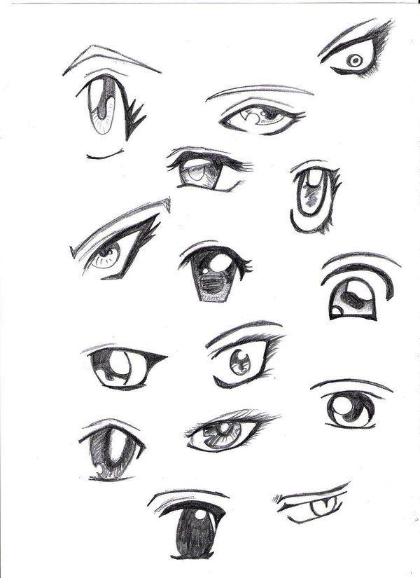 20+ Easy Eye Drawing Tutorials for Beginners Step by Step HARUNMUDAK