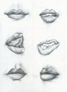 30+ How to Draw Lips for Beginners - Step By Step - HARUNMUDAK