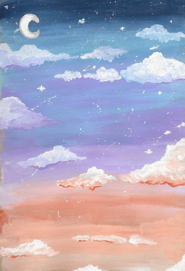 15+ Cloud Painting Ideas - Art Inspiration - HARUNMUDAK