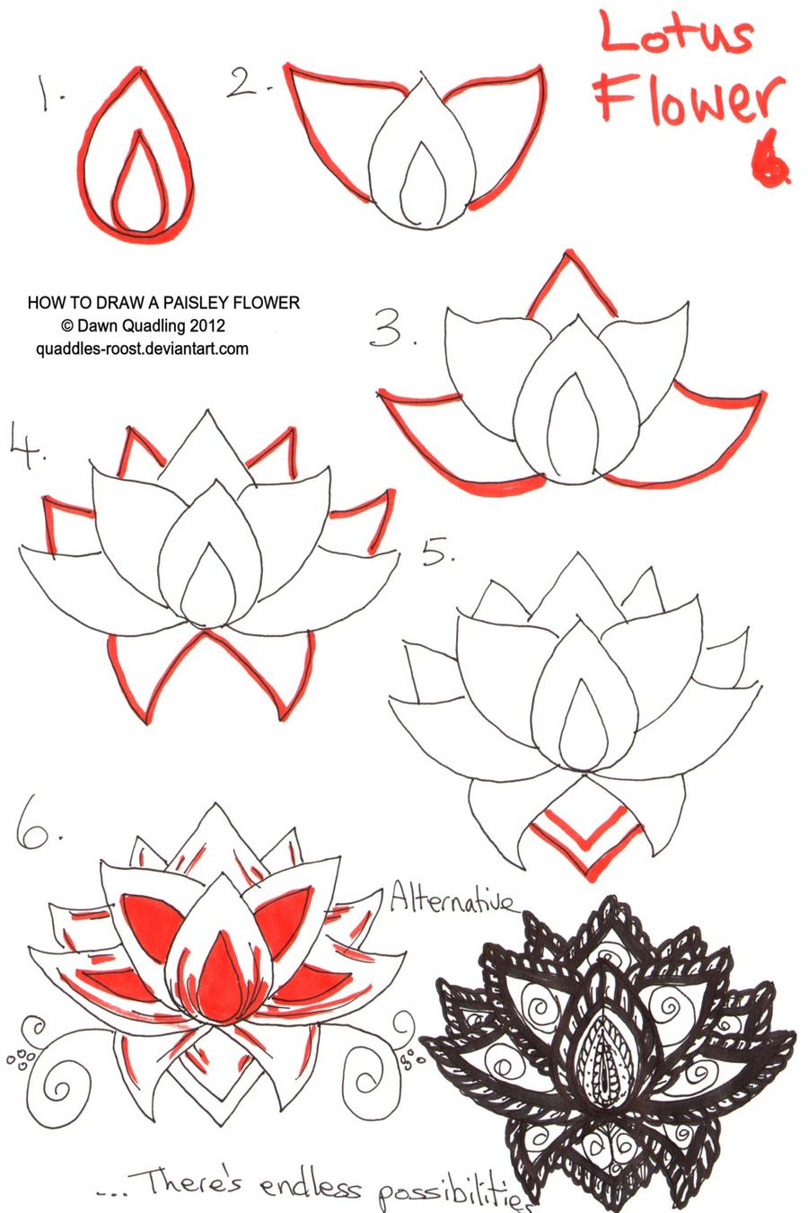 35+ Flower Drawings for Beginners- Step by Step | HARUNMUDAK