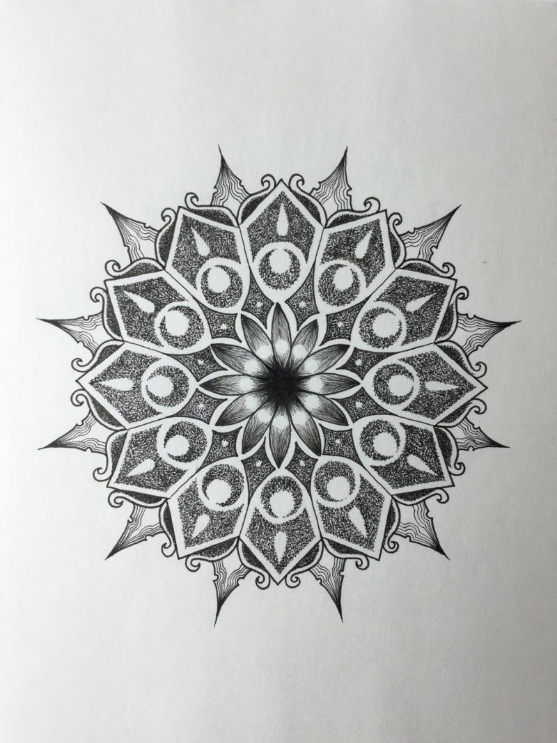 40+ Easy Mandala Drawing Ideas - Simple Tutorials - HARUNMUDAK