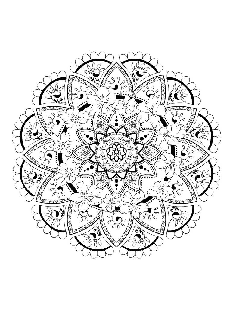 40+ Easy Mandala Drawing Ideas - Simple Tutorials - HARUNMUDAK