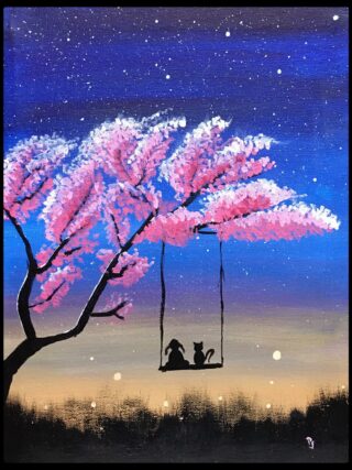 night sky painting 7