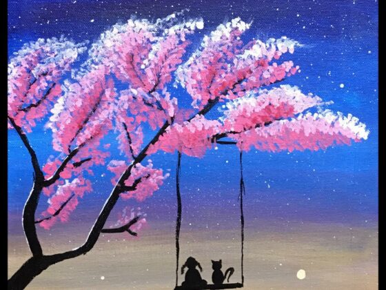 night sky painting 7