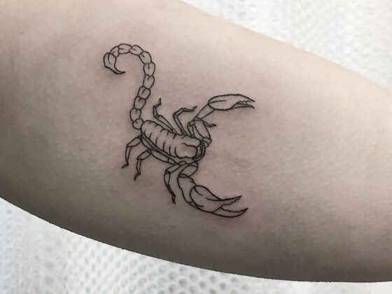 scorpion tattoo 9