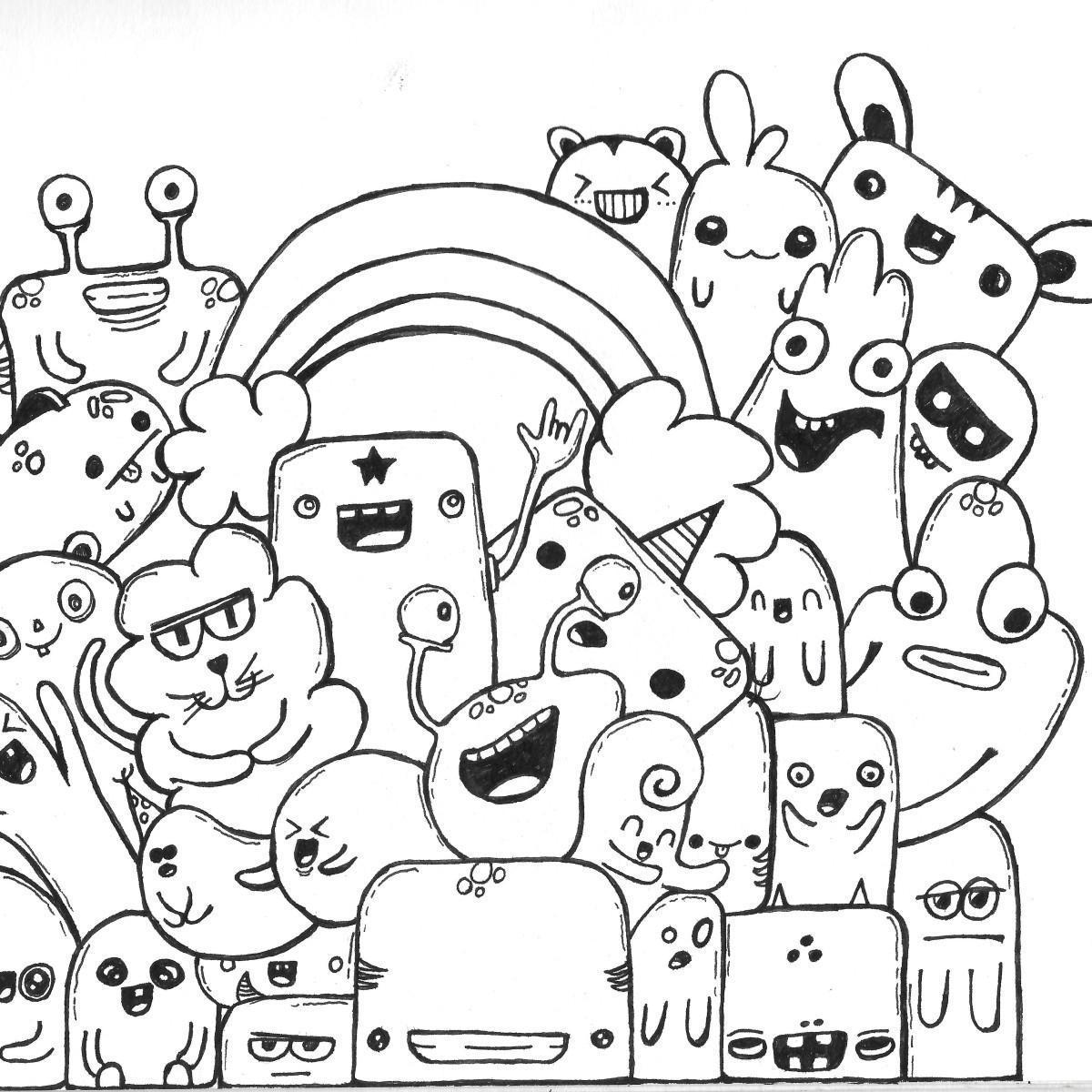 10+ Easy Doodle Drawing Ideas & Drawings HARUNMUDAK