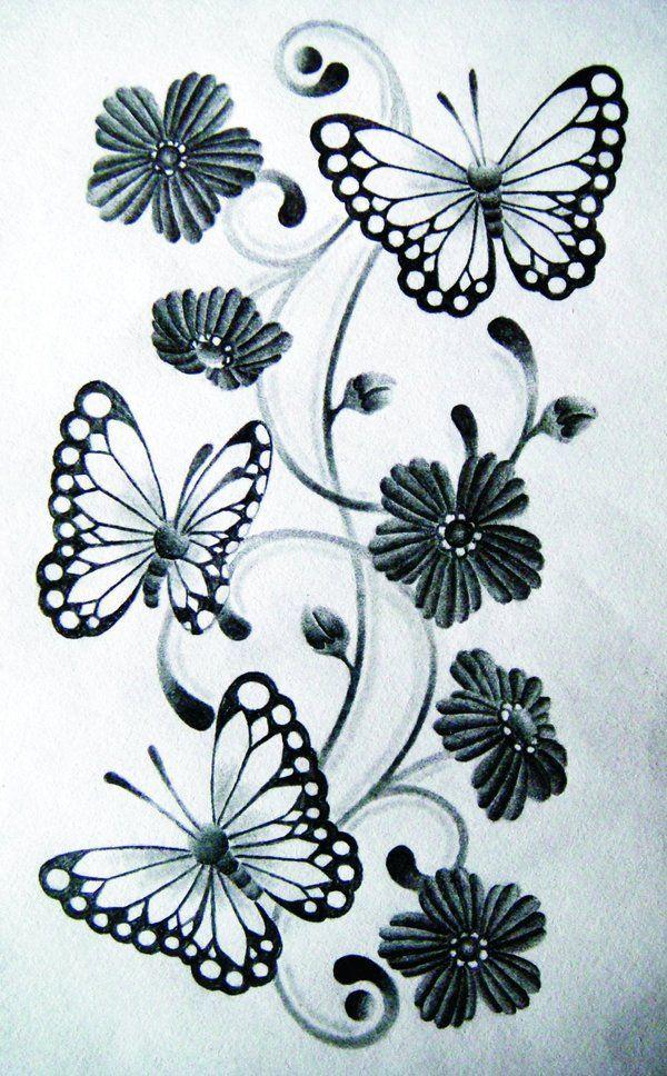 35+ Butterfly Drawing Ideas HARUNMUDAK