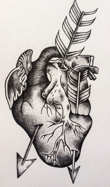15+ Heart Drawing Ideas For Love - HARUNMUDAK