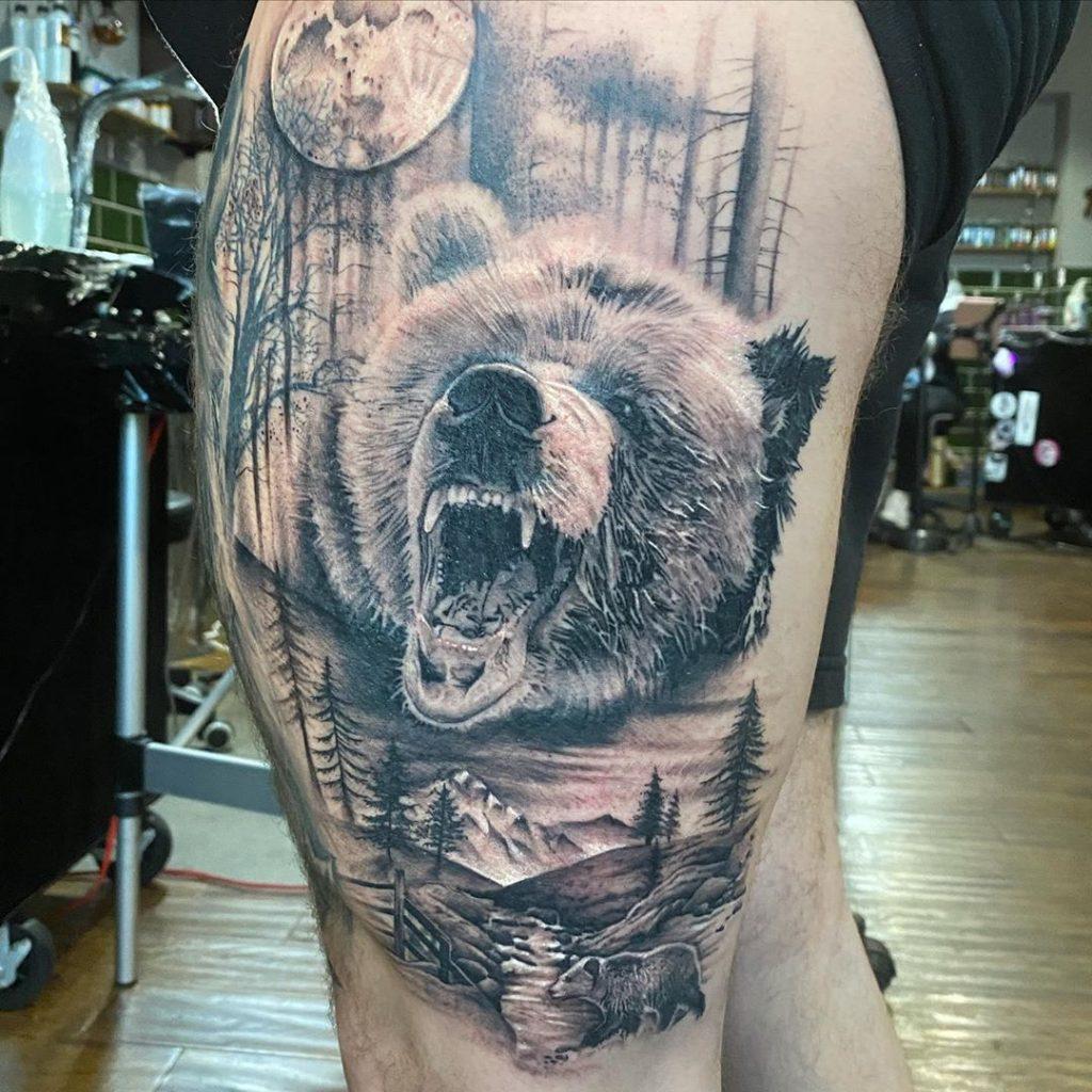 Explore the 8 Best bear Tattoo Ideas September 2019  Tattoodo