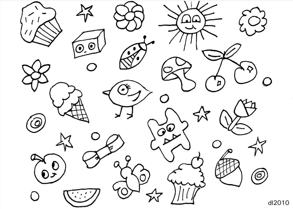 Cute Doodle Images - Doodle Drawings Ideas 2023 - Harunmudak