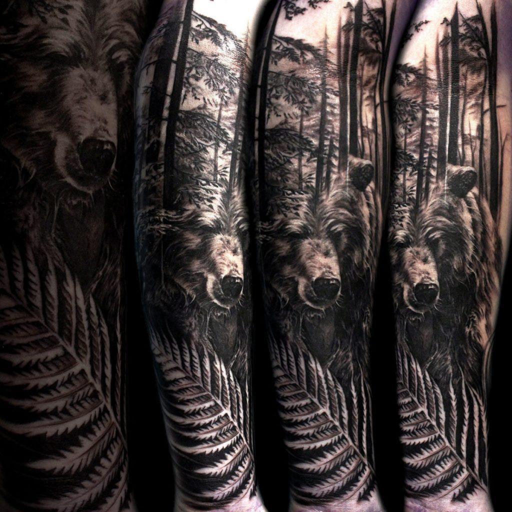 Best 90 Bear Tattoos  IdeasMeaningDesignsand Inspiration