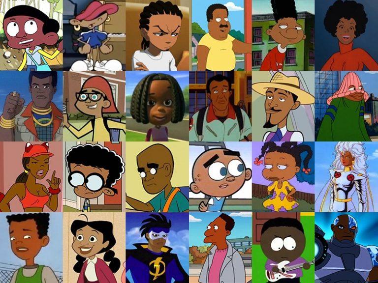 20+ Best Black Cartoon Characters HARUNMUDAK