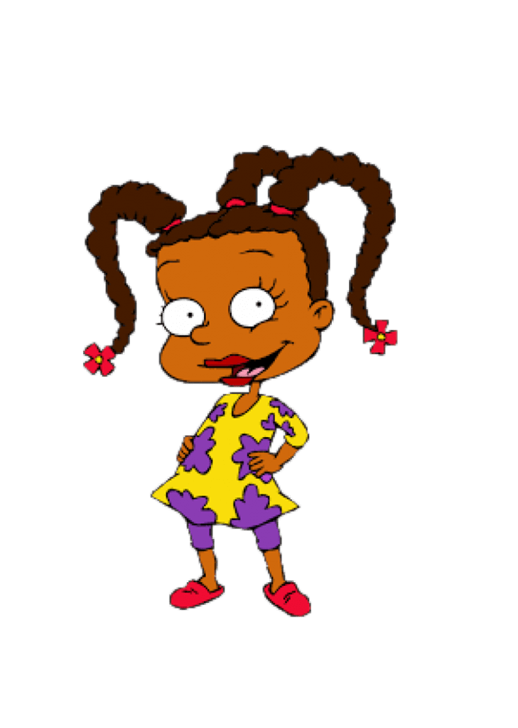 funny looking black cartoon characters