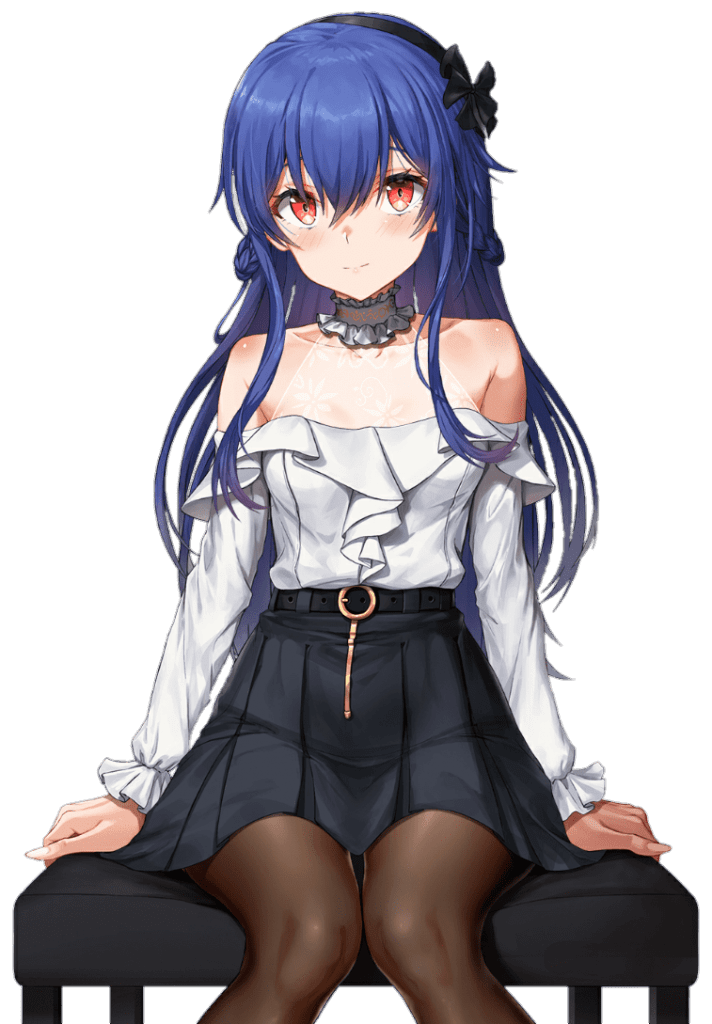 Anime Blue Hair Render  Blue Haired Anime Girl Sad Transparent PNG   728x679  Free Download on NicePNG