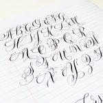 30+ Modern Calligraphy Alphabet Ideas 2024 - HARUNMUDAK