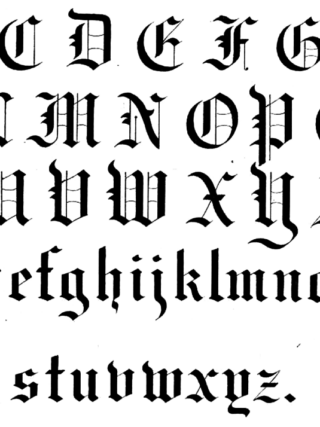 calligraphy alphabet 4