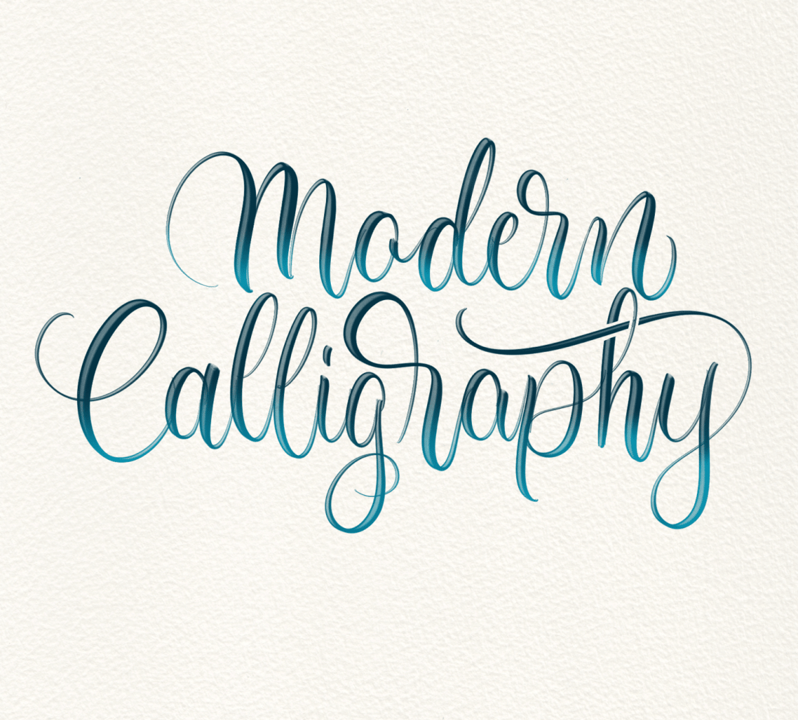 Calligraphy Examples Alphabet