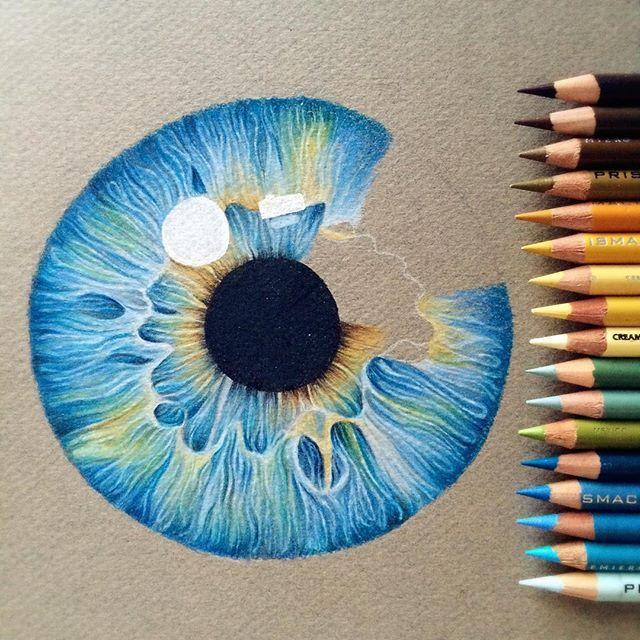 40 Beautiful Colored Pencil Drawings - Colored Pencil Art - HARUNMUDAK